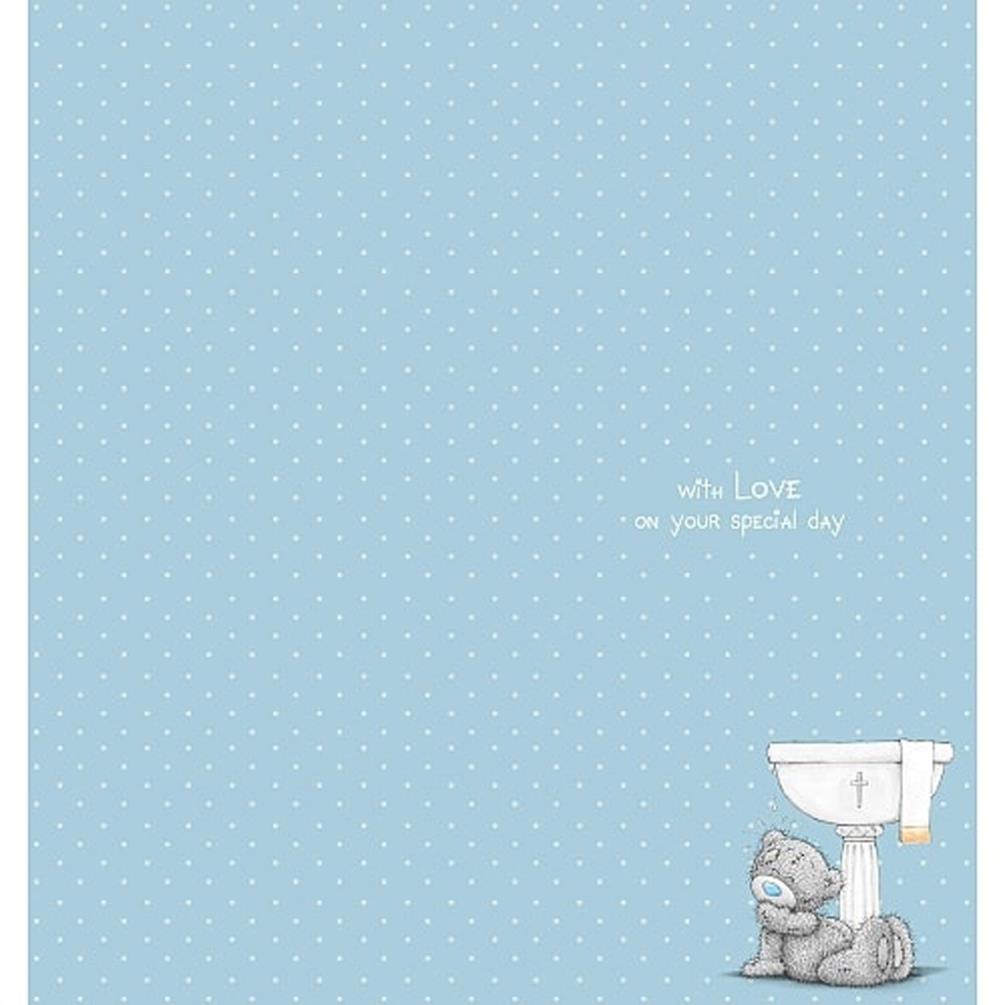 Christening Day Me to You Bear Card Extra Image 1